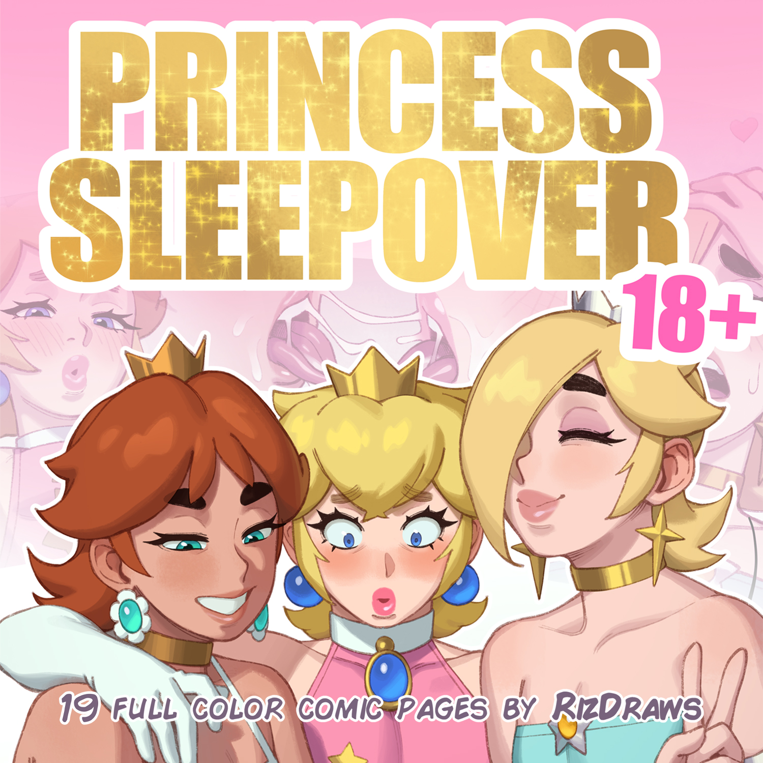 Digital Set | Princess Sleepover Comic