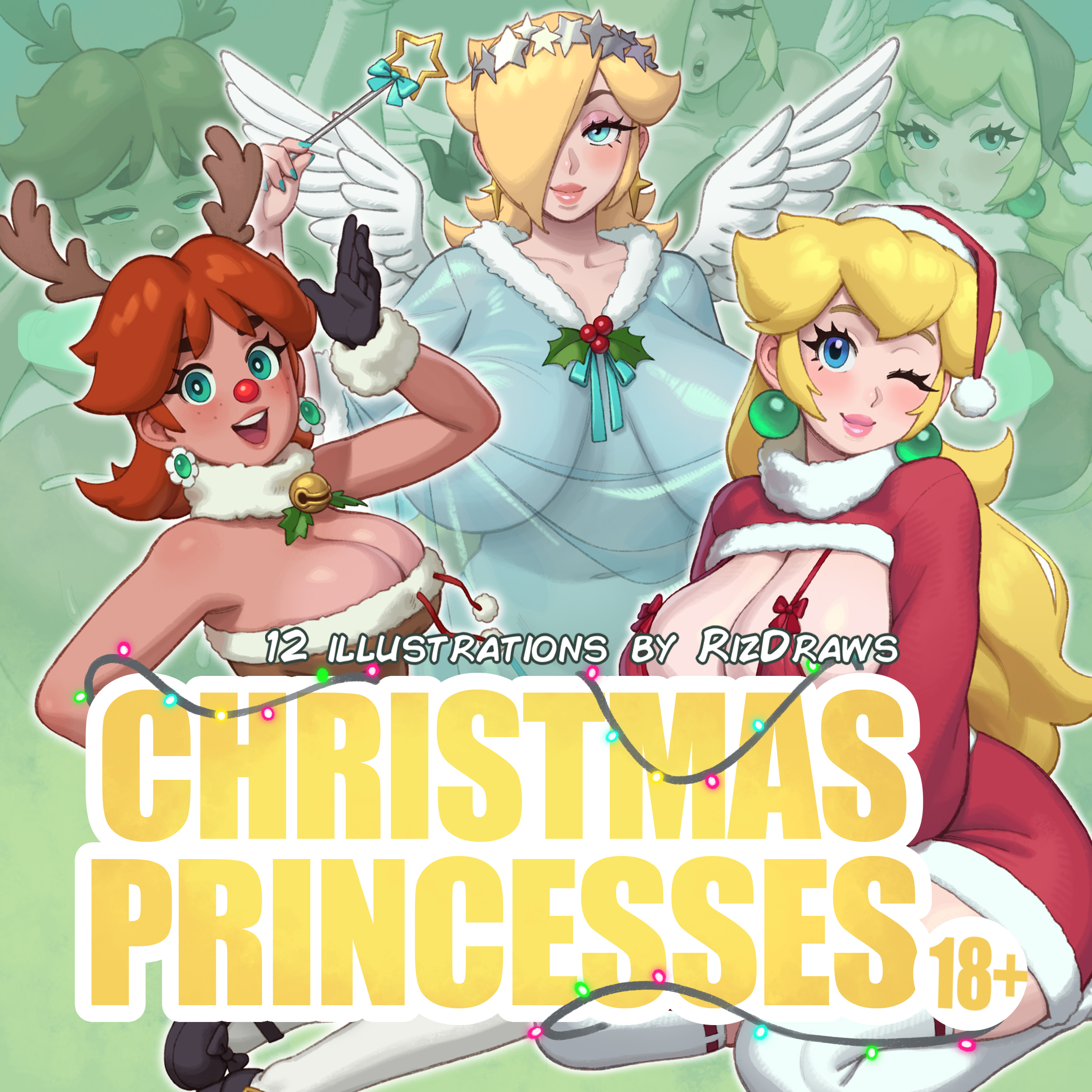 Digital Set | Christmas Princesses