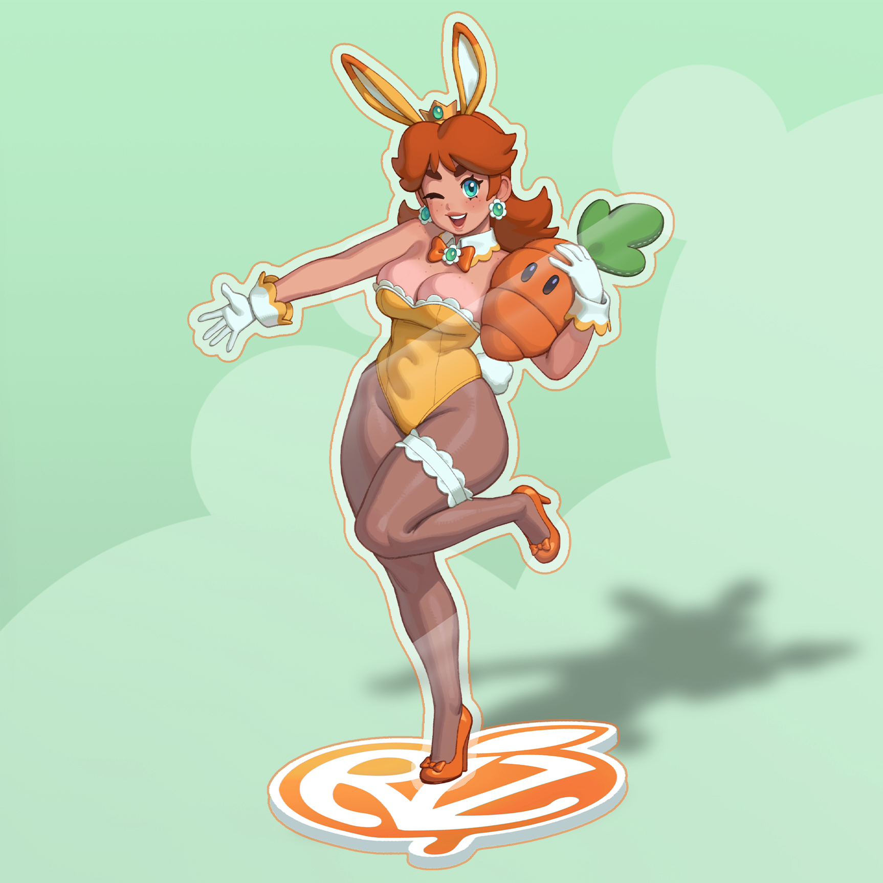 Standee | Flower Princess Bunnysuit