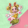 Sticker Saya Bunnysuit Rizdraws