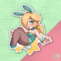 Sticker Star Princess bunnysuit