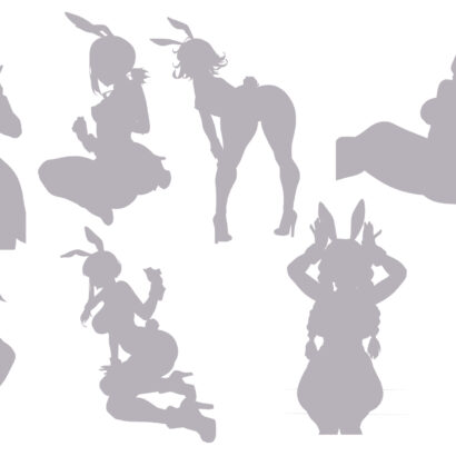 Bunnysuit waifus - censored