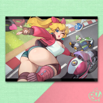 Print Fruit Princess Kart Rizdraws