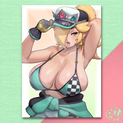 Print Star Princess Racer Rizdraws