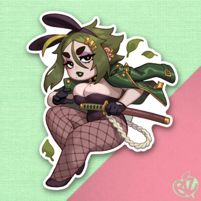 Sticker Midori Bunnysuit Rizdraws