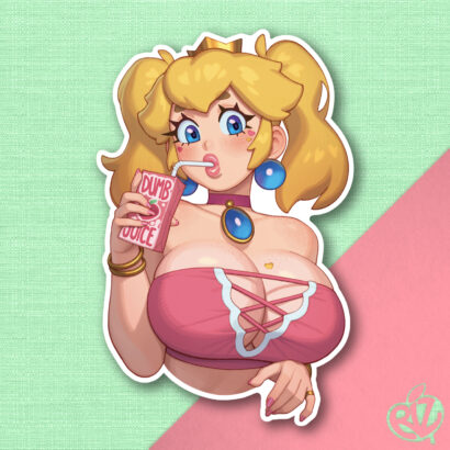 Sticker dumb juice Rizdraws
