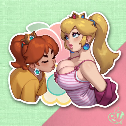 Tumbnail pegatina Flower + Fruit Princess Rizdraws