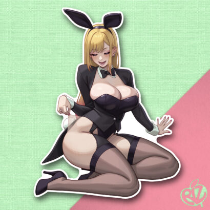 Tumbnail pegatina Marin Bunny Rizdraws