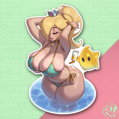 Tumbnail pegatina Star Princess Golden Summer Rizdraws