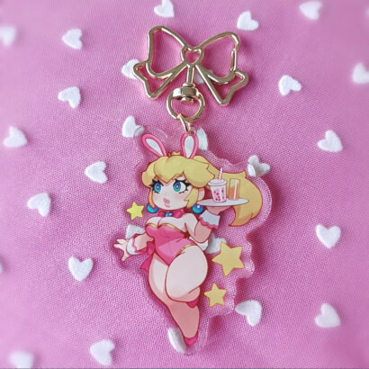 Thumbnail Keychain Fruit Bunnysuit Rizdraws