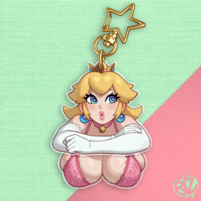 Thumbnail Keychain Jiggly Fruit Princess Rizdraws
