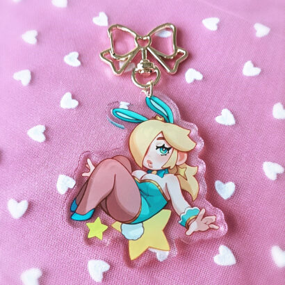 Thumbnail Keychain Star Princess Bunnysuit Rizdraws