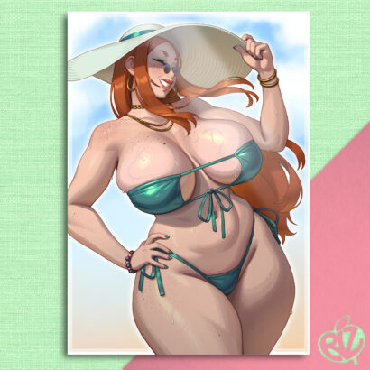 Bikini Anne Print Rizdraws