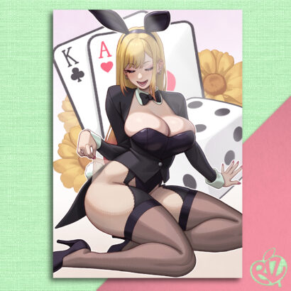 Bunny Marin Print Rizdraws
